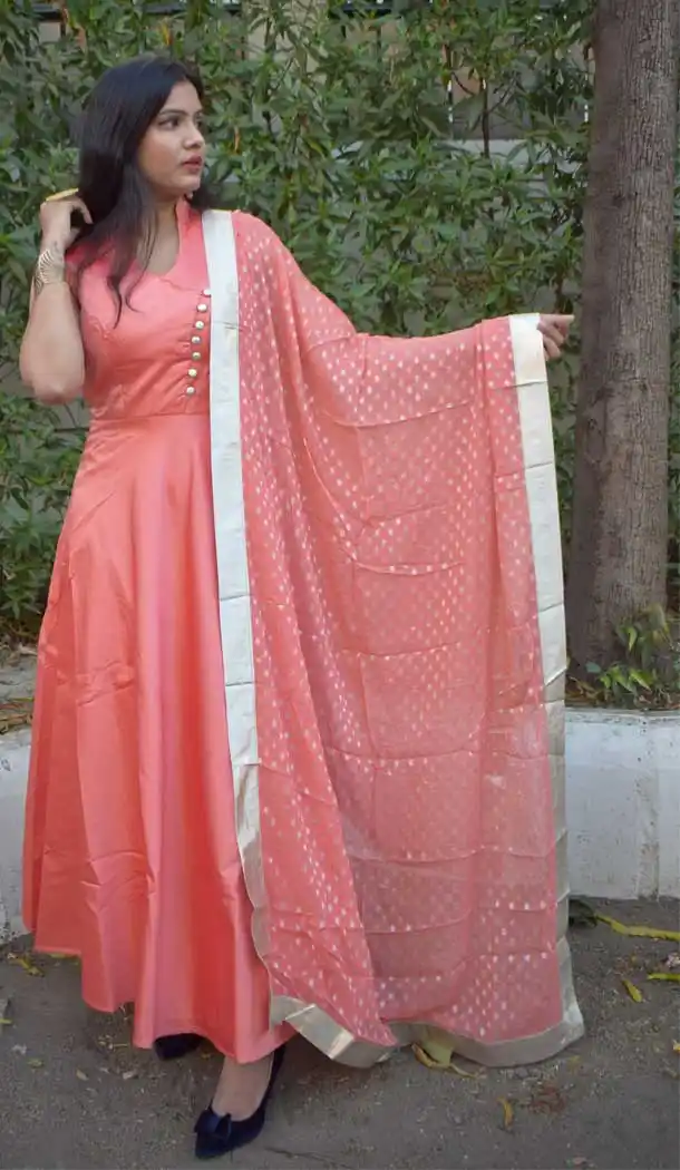Old Rose Pink Color Satin Silk Party Wear Readymade Salwar Kameez -PF72913027