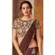 Beige Maroon Color Crush Silk Designer Party Wear Lehenga Choli -pf75725511