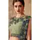 Green Color Jacquard Silk Designer Party Wear Lehenga Choli -pf75725513