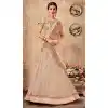 designer silk embroidery wedding lehenga choli with blouse -pf75725517