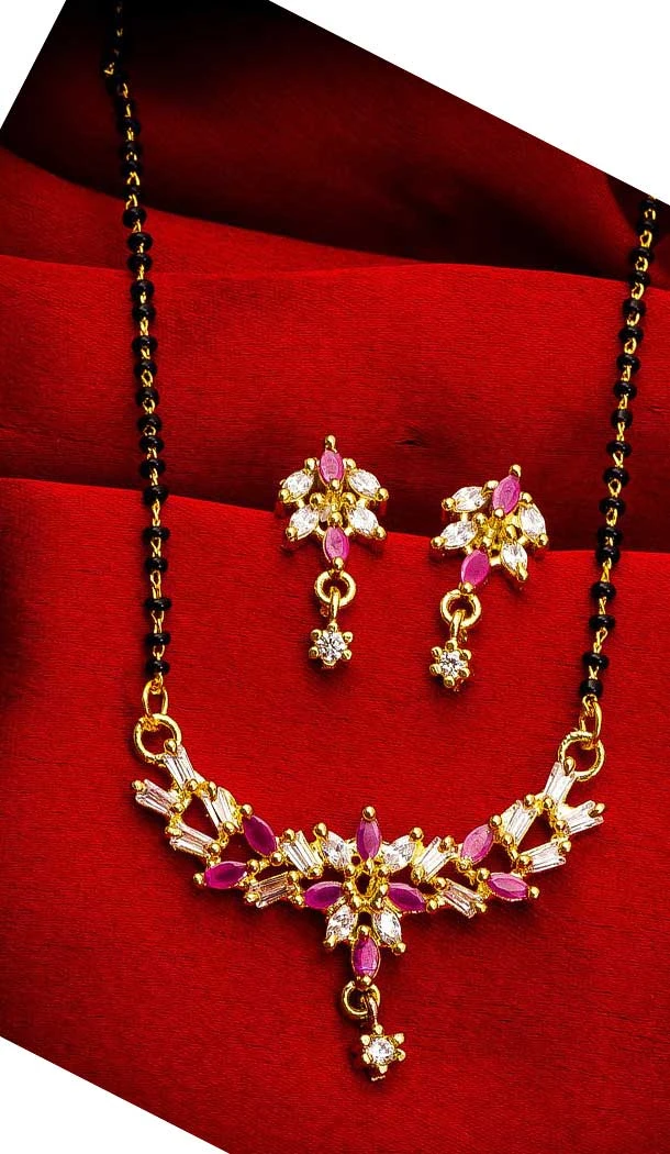 Attractive Love Pendant Alloy Imitation Mangalsutra -706387885