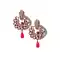 Aesthetic Pink Color Brass Gold Plated Fashion Earrings -716588892