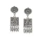 Splendorous Silver Oxide Color Brass Gold Plated Fashion Earrings -716588907