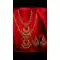 Scintillating Golden Color Alloy Imitation Jewellery Necklace Set -758493579