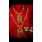 Stunning Golden Color Alloy Imitation Jewellery Necklace Set -758493584