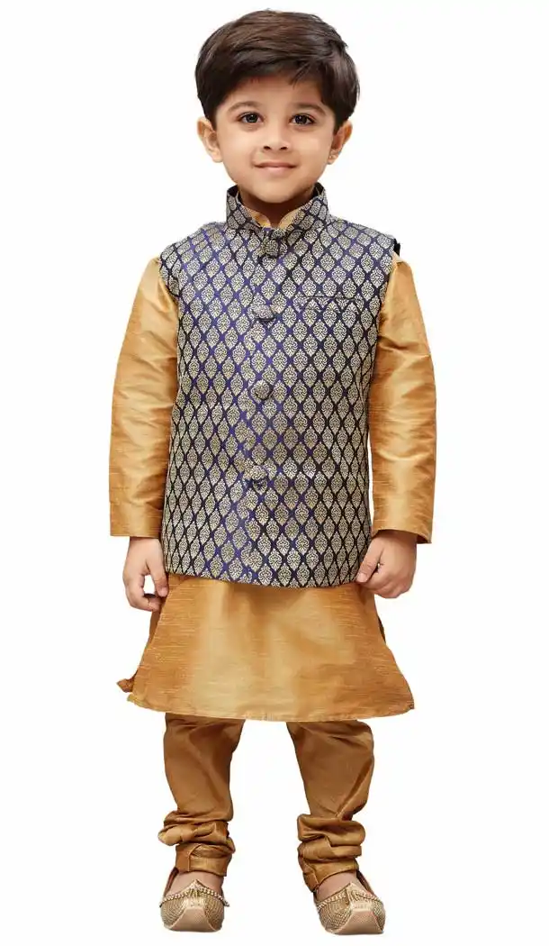 Indo Western  kurta pajama for boy online -pf67427390