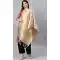 Pretty Beige Color Banarasi Silk Designer Dupatta -743591913