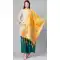 Classy Yellow Color Banarasi Silk Designer Dupatta -743591941
