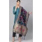 Majesty Blue Color Banarasi Silk Designer Dupatta -743591942