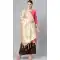 Scintillating Cream Color Banarasi Silk Designer Dupatta -743591949