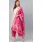 Divine Rani Pink Color Banarasi Silk Designer Dupatta -743591994