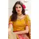 Beige Color Satin Silk Heavy Designer Wedding Wear Bridal Lehenga -779895751