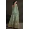 pakistani heavy embroidered net dresses eid collection -782496030