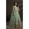 pakistani heavy embroidered net dresses eid collection -782496030
