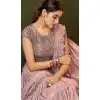 buy wedding lehenga style saree for guest -783296087