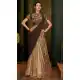 Gold Color Fancy Lycra Designer Party Wear Readymade Saree Blouse -783296097