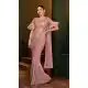 Elegance Pink Color Fancy Lycra Designer Party Wear Readymade Saree Blouse -783296098