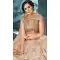 Beige Color Fancy Jacquard Heavy Designer Party Wear Bridal Lehenga Choli -784396167