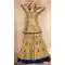 Golden With Navy Blue Color Net Designer Pakistani Style Lehenga Suit -fz6655363
