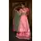Fantastical Pink Color Satin Digital Printed Party Wear Lehenga Choli -77647146