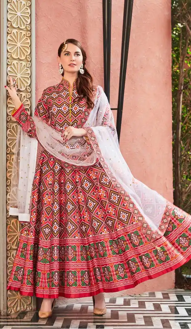 Multi Color Killer Silk Designer Party Wear Readymade Gown -798597460