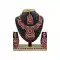 Multi Color Alloy Stone Designer Traditional Wear Necklaces Set -807898557