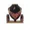Charming Multi Color Alloy Stone Designer Traditional Necklaces Set -807898568