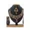 Exotic Multi Color Alloy Stone Designer Traditional Necklaces Set -807898575