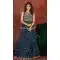 Blue Color Georgette Heavy Designer Traditional Readymade Lehenga -813199072