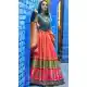 Gajri Color Banarasi silk Designer Traditional Wear Lehenga Choli -814999232