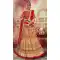 Gold Color Heavy Net Heavy Designer Wedding Wear Lehenga Choli -818499539