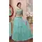 Aqua Color Net Fancy Designer Wear Readymade Lehenga Choli -8233100019