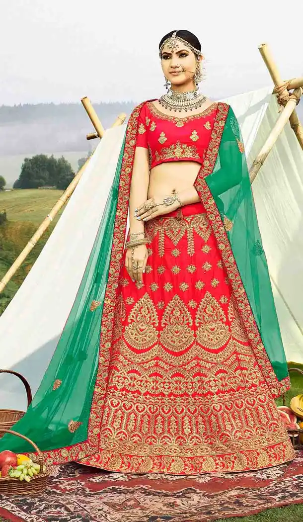 Pink Color Banglori Silk Traditional Wear Women Lehenga Choli -8249100173