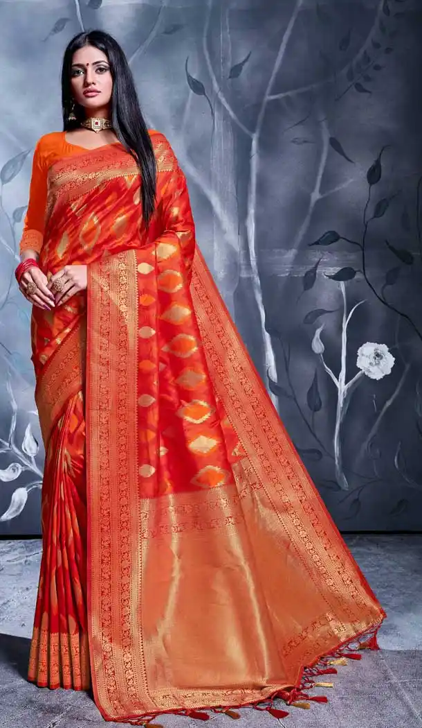 RedColor Rich Banarasi Silk Traditional Wear Women Saree -8392101441