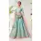 Ice Blue Color Mulberry Silk Designer Wedding Lehenga Choli -8526102849