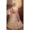 Cream Color Organza Designer Bridal Wedding Wear Women Lehenga Choli -8627103796