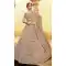 Beige Color Georgette Designer Bridal Wedding Wear Women Lehenga Choli -8627103799