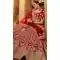 Classy Red Color Pure Velvet Traditional Bridal Wedding Wear Lehenga Choli -8737104659