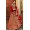 Ethnic Red Color Pure Velvet Traditional Bridal Wedding Wear Lehenga Choli -8737104661