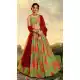 Green Color Pure Organza Traditional Sangeet Wear Lehenga Choli -8747104731