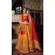 Mesmerizing Yellow Color Pure Silk Designer Traditional Wedding Wear Lehenga Choli -8770104949