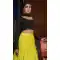 Floracance Green Color Maslin Cotton Fancy Party Wear Ladies Lehenga Choli -8779105018