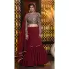 punjabi lehenga choli fancy party wear -8779105019