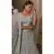 Grey Color Net Heavy Designer Bridal Wedding Wear Women Lehenga Choli -8819105334