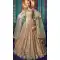 Ethnic Beige Color Soft Net Heavy Designer Party Wear Lehenga Choli -8898106135