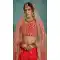 Elegant Red Color Art Silk Designer Bridal Wedding Wear Lehenga Choli -8907106197