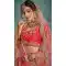 Exquisite Red Color Art Silk Designer Bridal Wedding Wear Lehenga Choli -8907106198