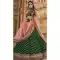 Beautiful Bottel Green Color Georgette Heavy Designer Wedding Wear Lehenga Choli -8927106357