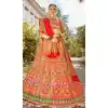 banarasi silk bridal lehenga choli in plus size -8977106866