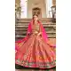 Adorable Multi Color Banarasi Silk Designer Wedding Wear Lehenga Choli -8977106867